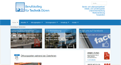 Desktop Screenshot of bk-technik-dueren.de