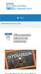 Mobile Screenshot of bk-technik-dueren.de